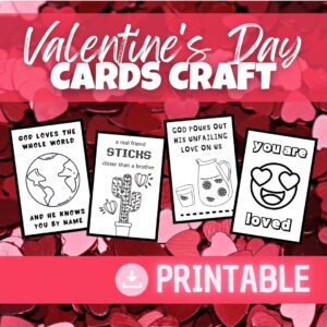 Valentine's Day Cards Printable (FREE)