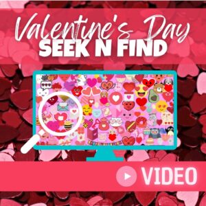 Valentine's Day Seek N Find Video