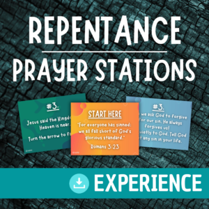 Repentance Prayer Stations Experience