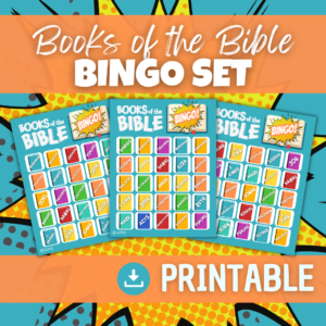 Books of the Bible Bingo Set