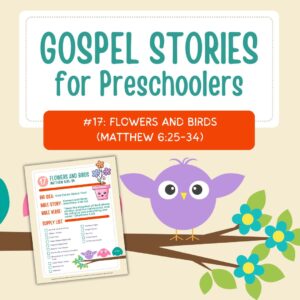 Gospel Stories for Preschoolers: #17 - Flowers and Birds