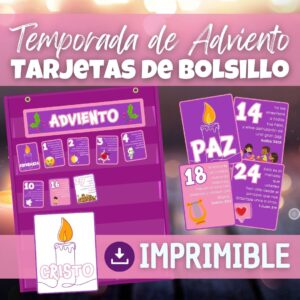 Tarjetas de Bolsillo del Adviento